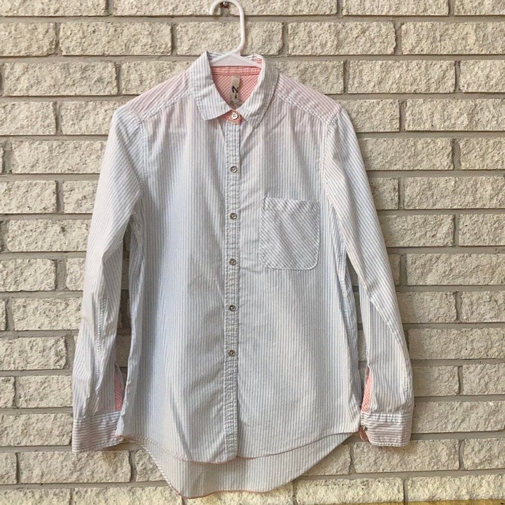 Seven7 Pinstriped Dress Shirt